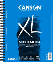 Canson XL Mixed Media Sketchbook 9" x 12" 60sheets