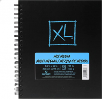 Canson XL Mix Media Sketchbook 8-1/2" x 11" 60sheets