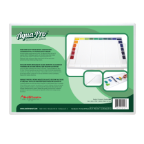 Masterson Aqua Pro Watercolour Palette 11-1/2"x15-1/2" 32 wells