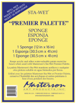 Masterson Sta-Wet Premier Palette Sponge Refill 12" x 16"