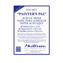 Masterson Sta-Wet Painter's Pal Acrylic Paper Refill Pack 30/pkg