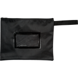 Merangue Deposit Pouch 12" x 9-1/2" Black