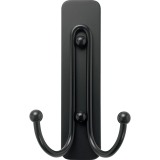 Command™ Decorative Double Hook Large Matte Black