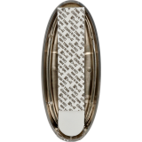 Command™ Decorative Adhesive Hook, Large, Brushed Nickel