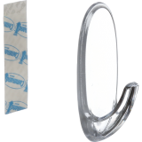 Command™ Adhesive Medium Mounting Hooks Clear 6/pkg