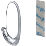 Command™ Adhesive Medium Mounting Hooks Clear 6/pkg
