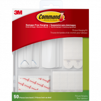Command™ Picture Hanging Kit White 15 sets/pkg