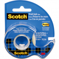 Scotch® Wall Safe Tape 3/4" (19mm x 16.5m)