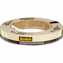 Scotch® Contractor Grade Masking Tape 3/4" (18mm x 55m)