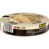 Scotch® Contractor Grade Masking Tape 1" (24mm x 55m)
