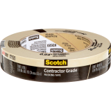 Scotch® Contractor Grade Masking Tape 1" (24mm x 55m)