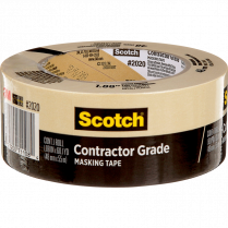 Scotch® Contractor Grade Masking Tape 2" (48mm x 55m)