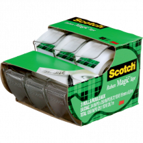 Scotch® Magic™ Invisible Tape Dispensers 3/4" (19 mm x 8.9 m) 3/pkg