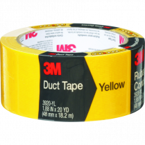 3M™ Multi-Use Coloured Duct Tape 1-7/8" (48 mm x 18.2 m) Yellow