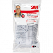 3M OVER-THE-GLASS EYEWEAR CLEAR w/ UV PROTECTION