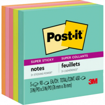 Post-it Super sticky Notes - Super Nova Neons