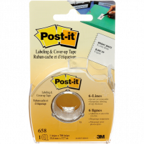 Post-it® Removable Cover-Up Tape 6-Lines