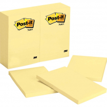 Post-it Notes 4" x 6" Yellow Single