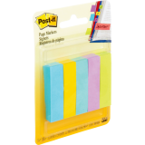 Post-it® Page Markers 1/2" x 2" 100 sheets per pad Vibrant Colours 5 pads/pkg