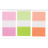 Post-it® Flags 1" 20 sheets per pad Orange, Lime and Pink 3 pads/pkg