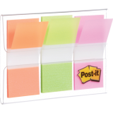 Post-it® Flags 1" 20 sheets per pad Orange, Lime and Pink 3 pads/pkg
