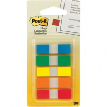 Post-it Flags 20 flags x 5 Colours In One Dispenser Assorted Colours