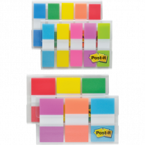 Post-it® Flags Value Pack Primary and Bright Colours 16 dispensers/pkg
