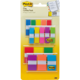 Post-it® Flags Value Pack Primary and Bright Colours 16 dispensers/pkg