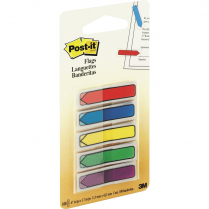 Post-it® Arrow Flags in Single Dispenser 20 flags x 5 Bright Colours
