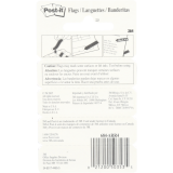 Post-it® Mini Flag Arrows 1/2" 24 flags x 4 dispensers/pkg Assorted Fashion Colours 