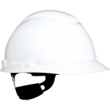 3M™ Non-Vented Ratchet Hard Hat White