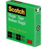 Scotch® Magic™ Invisible Tape Refill 1/2" (12.7mm x 32.9m) 2/pkg
