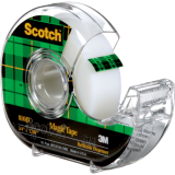 Scotch® Magic™ Invisible Tape With Dispenser 3/4" (19mm x 32.9m)
