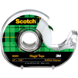 Scotch® Magic™ Invisible Tape With Dispenser 3/4" (19mm x 32.9m)