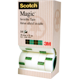 Scotch® Magic™ Invisible Tape Tower 3/4" (19mm x 33m) 14/pkg