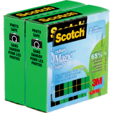 Scotch® Magic™ Invisible Tape (19mm x 22.8m) 3/4" 2/pkg