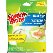Scotch-Brite® Microfibre Kitchen Cloths 2/pkg