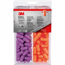3M™ Disposable Foam Earplugs 80 pairs/box