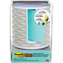 Post-it® Pop-up Vertical Notes Dispenser Light Grey