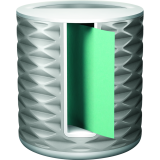 Post-it® Pop-up Vertical Notes Dispenser Light Grey