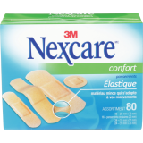 Nexcare™ Comfort Strip Bandages Assorted Sizes 80/box