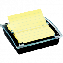 Post-it® Pop-up Notes Dispenser 4" x 4" Black with Clear Top