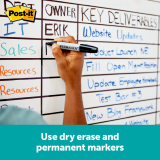 Post-it® Flex Write Surface 48" x 96" White