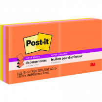 Post-it® Pop-up Notes 3" x 3" Energy Boost 6/pkg