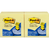 Post-it® Pop-up Notes 3" x 3" Yellow 6/pkg