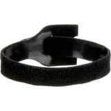 Scotch® Bundling Straps 8" x 1/2" Black 6/pkg