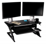 3M™ Precision Standing Desk XL Easy Lift Black