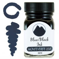 Monteverde Fountain Pen Ink 30ml Blue/Black