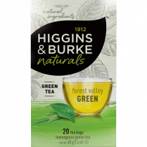 HIGGINS & BURKE TEA GREEN HERBAL 20BAGS