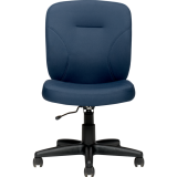 Offices To Go® Yoho Plus Task Chair Armless Pacific Blue